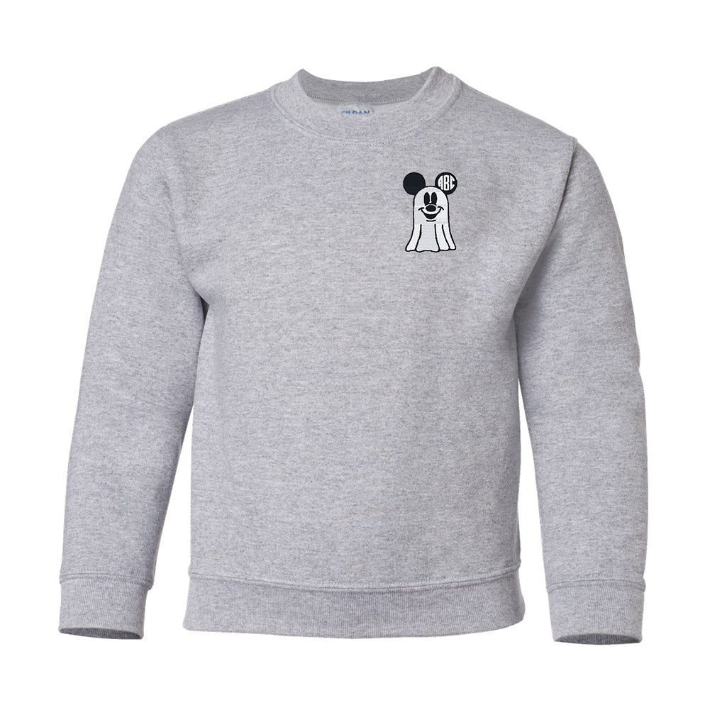 Kids Monogrammed Ghost Crewneck Sweatshirt - United Monograms