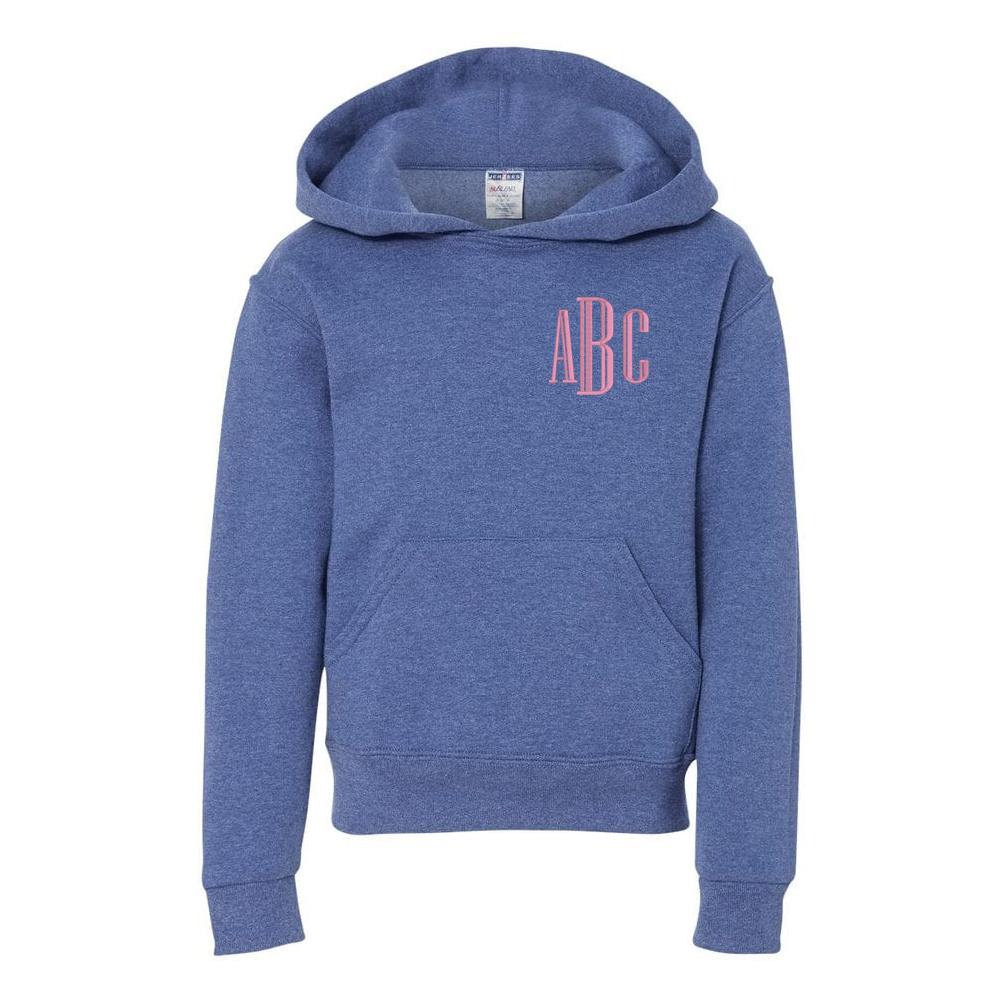 Kids Monogrammed Hooded Sweatshirt - United Monograms