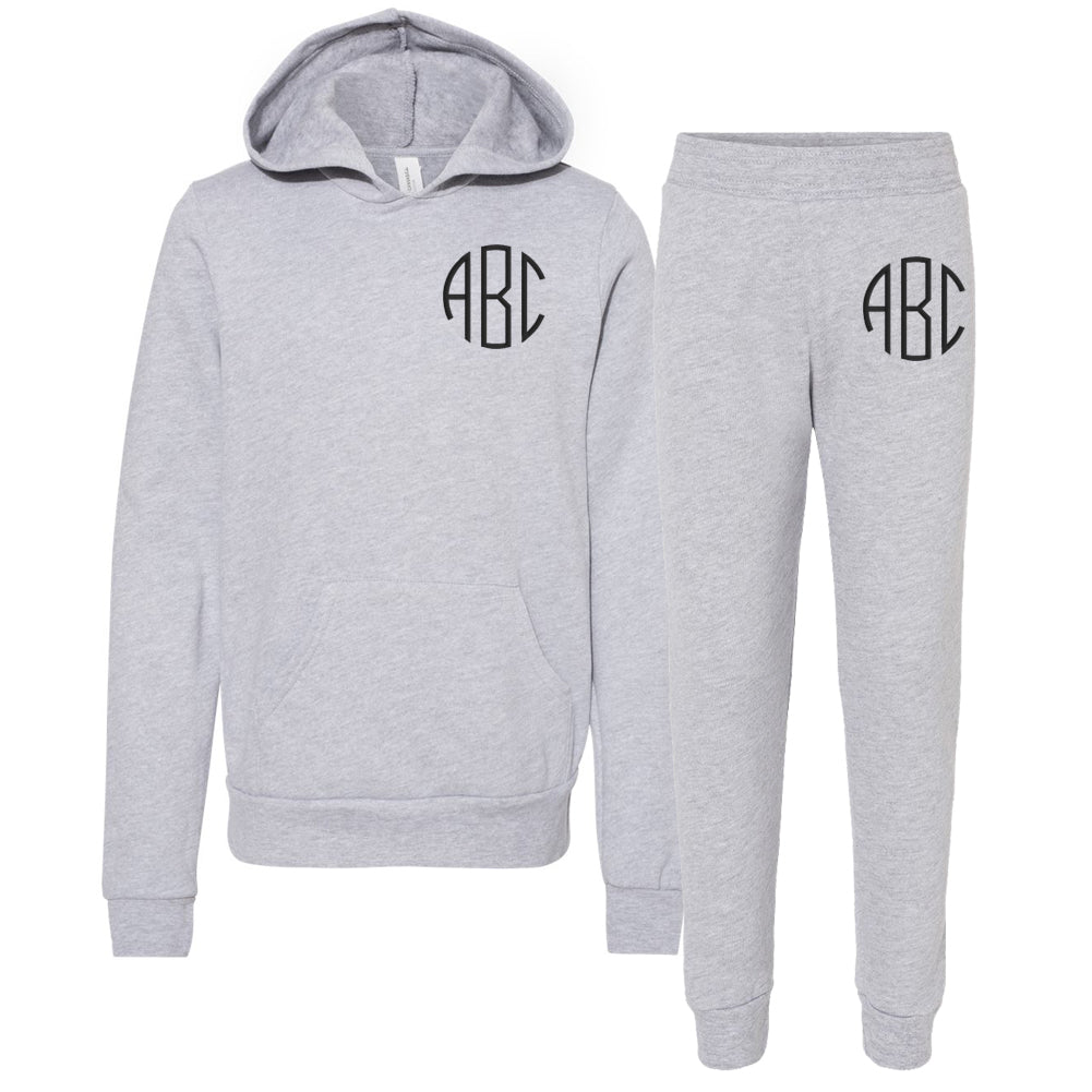 Kids Monogrammed Hoodie & Joggers Set - United Monograms