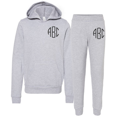 Kids Monogrammed Hoodie & Joggers Set - United Monograms