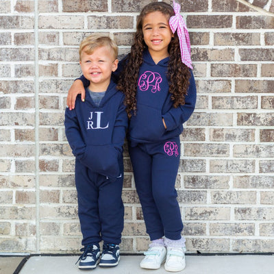 Kids Monogrammed Hoodie & Joggers Set - United Monograms