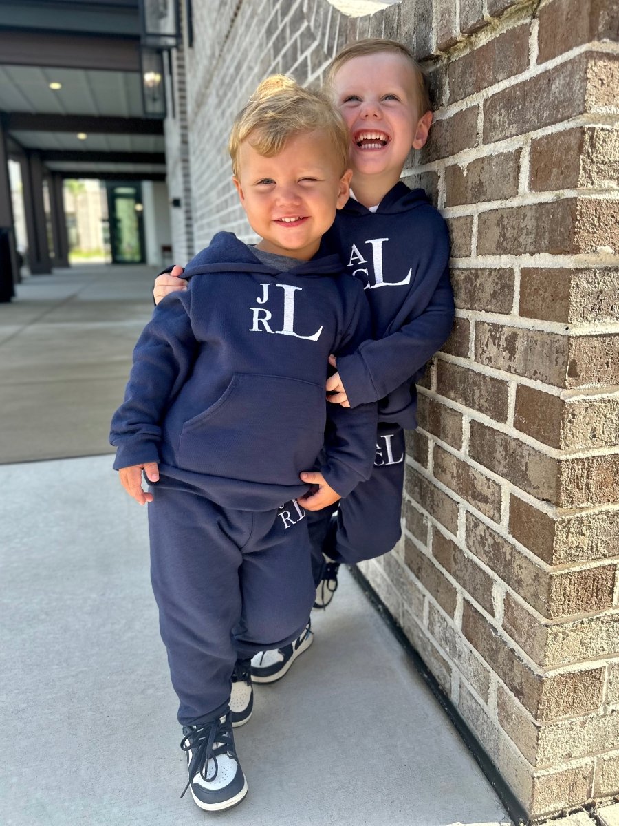 Kids Monogrammed Hoodie & Joggers Set - United Monograms