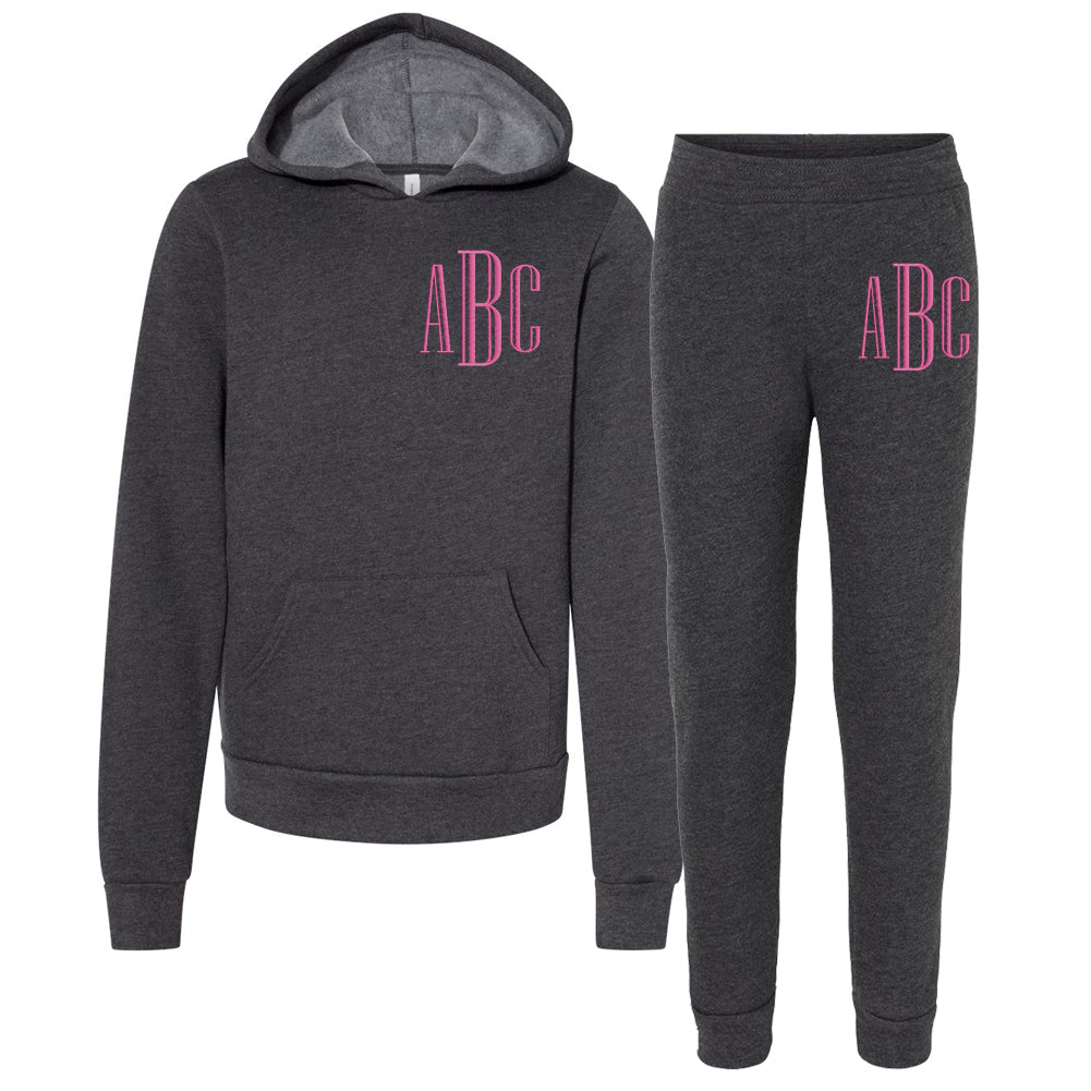 Kids Monogrammed Hoodie & Joggers Set - United Monograms