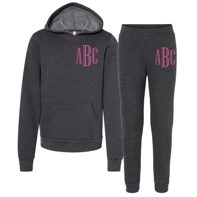 Kids Monogrammed Hoodie & Joggers Set - United Monograms