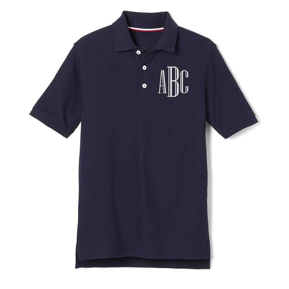 Kids Monogrammed Polo - United Monograms