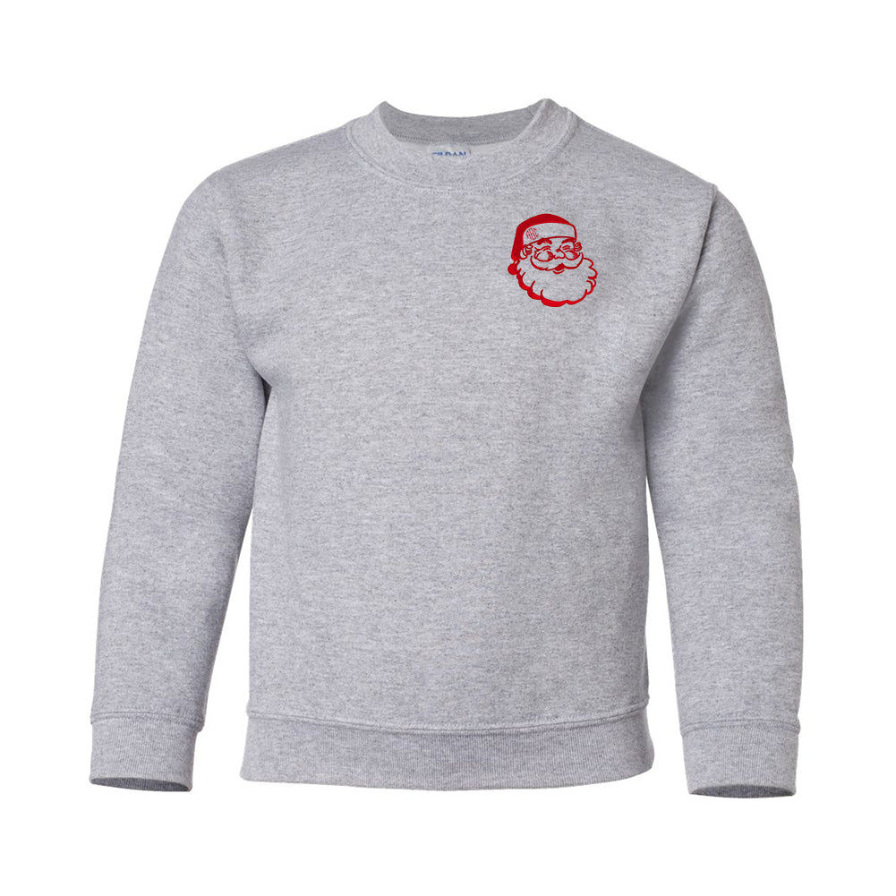 Kids Monogrammed 'Santa Claus' Crewneck Sweatshirt - United Monograms