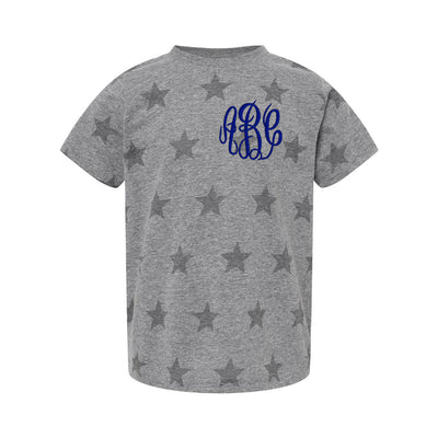 Kids Monogrammed Stars T-Shirt - United Monograms
