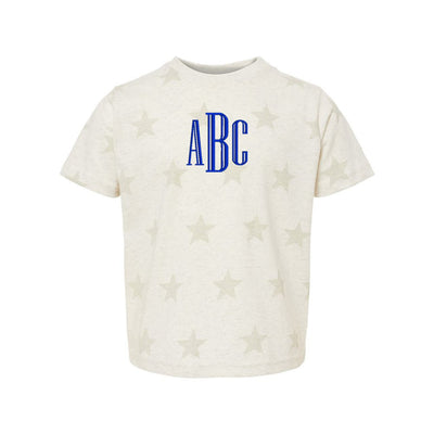 Kids Monogrammed Stars T-Shirt - United Monograms