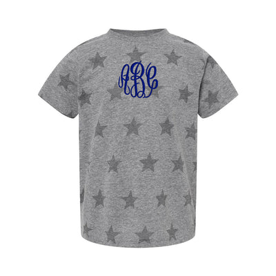 Kids Monogrammed Stars T-Shirt - United Monograms