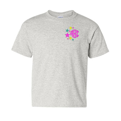 Kids Monogrammed Stars Youth T-Shirt - United Monograms
