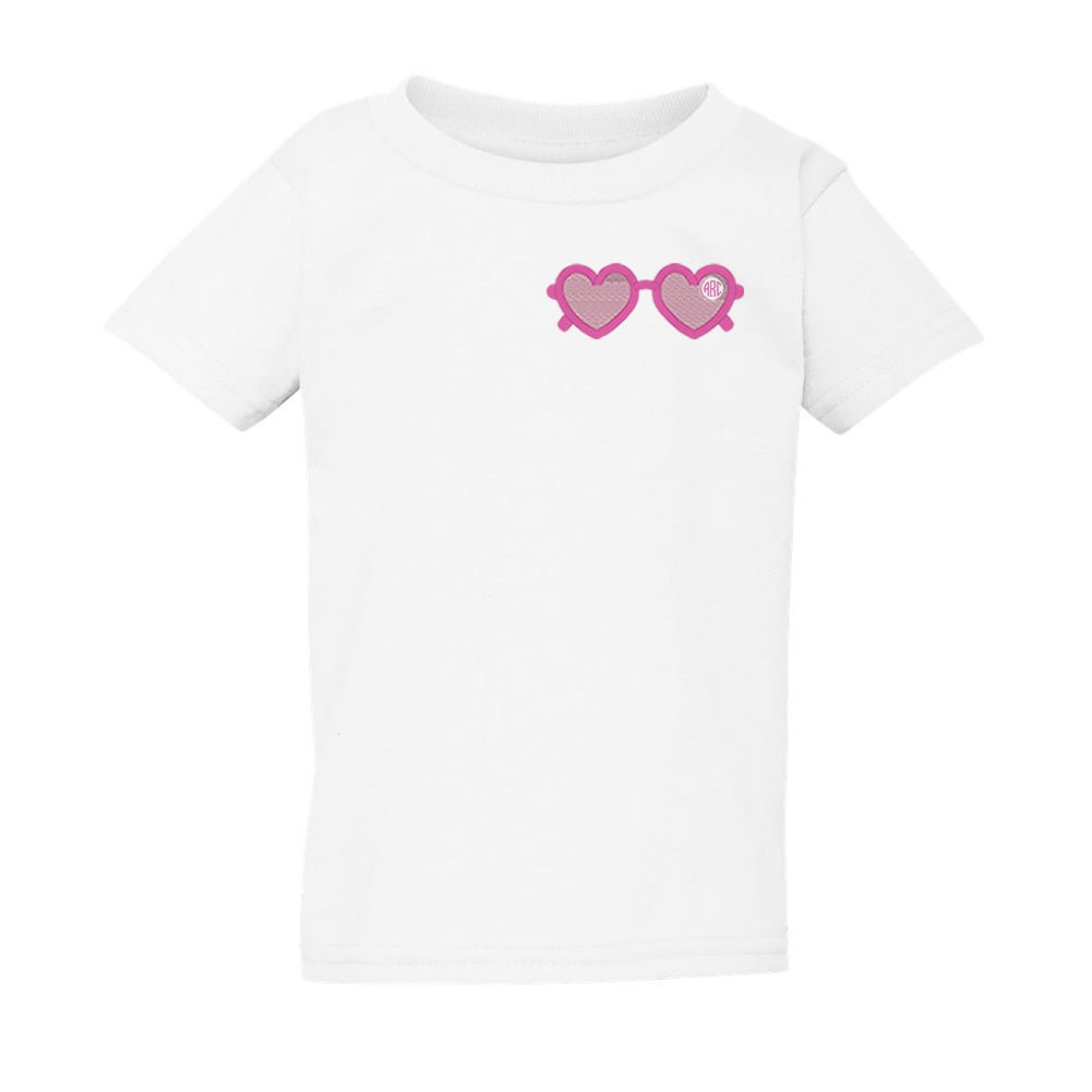 Kids Monogrammed Sunglasses T-Shirt - United Monograms
