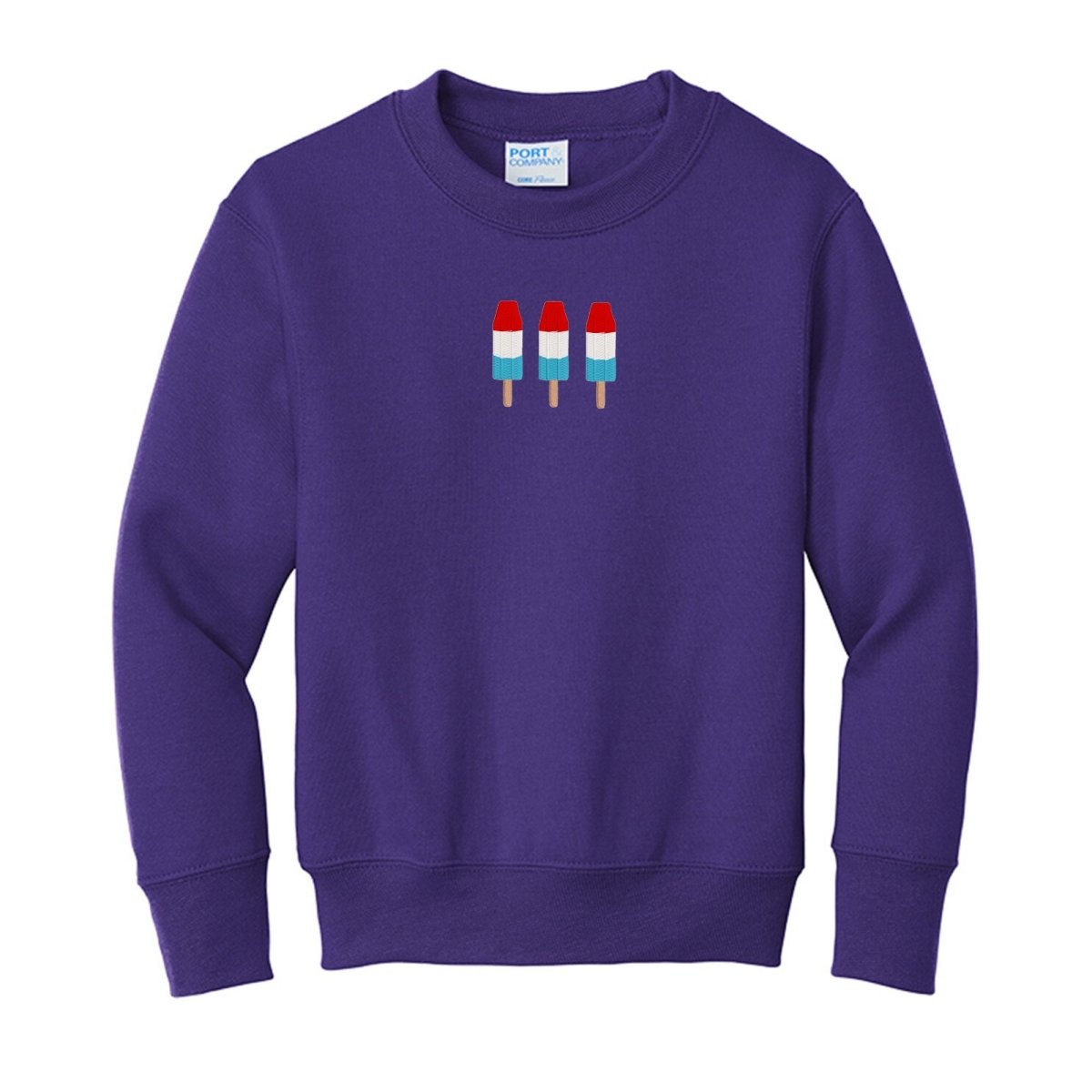 Kids 'Patriotic Popsicles' Crewneck Sweatshirt - United Monograms