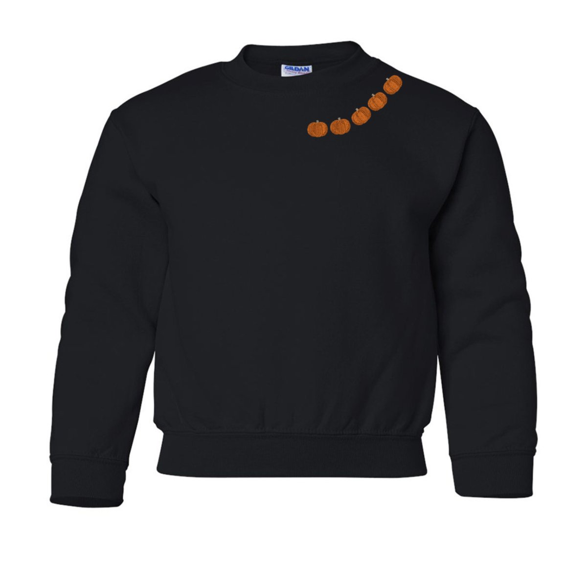Kids 'Pumpkin Collar' Crewneck Sweatshirt - United Monograms