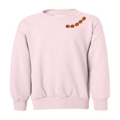 Kids 'Pumpkin Collar' Crewneck Sweatshirt - United Monograms