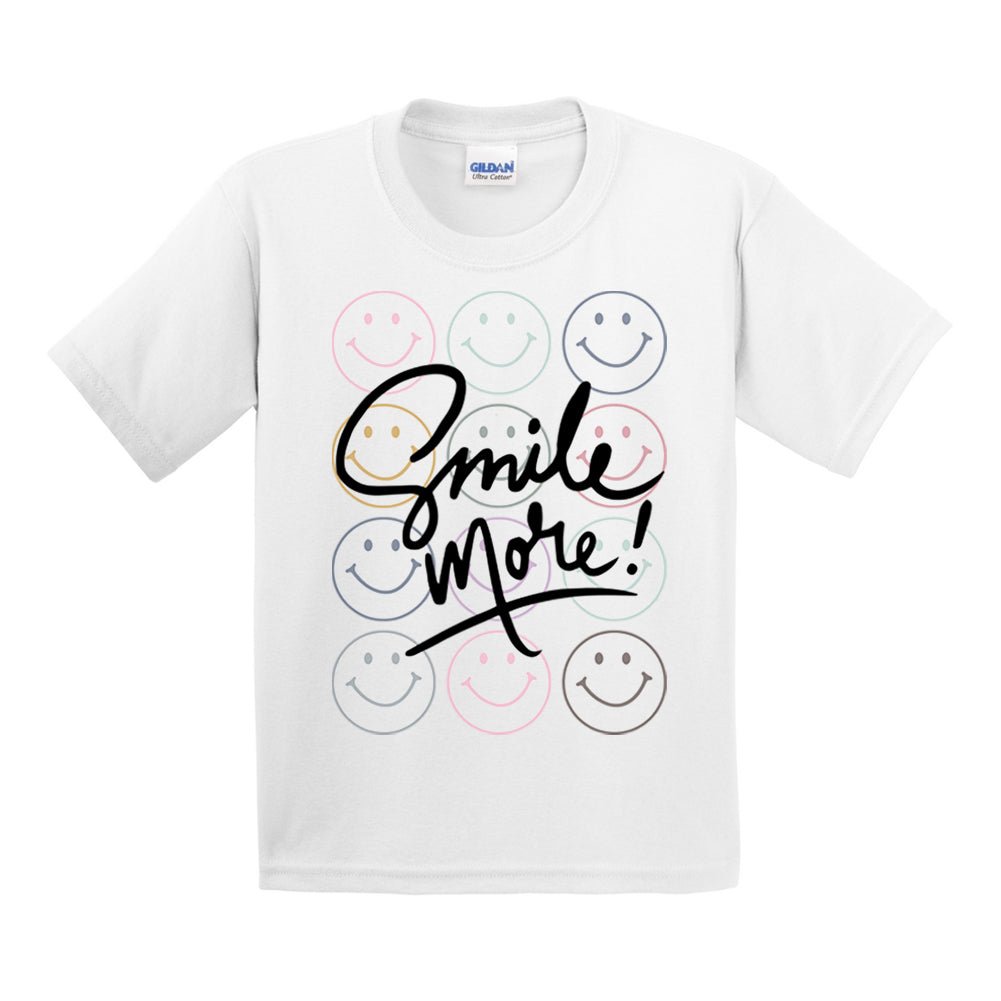 Kids 'Smile More' T-Shirt - United Monograms