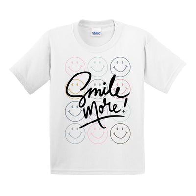 Kids 'Smile More' T-Shirt - United Monograms