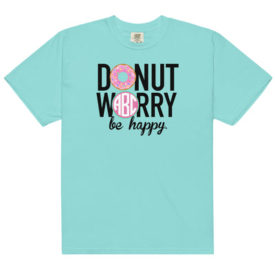 Monogrammed 'Donut Worry' T-Shirt
