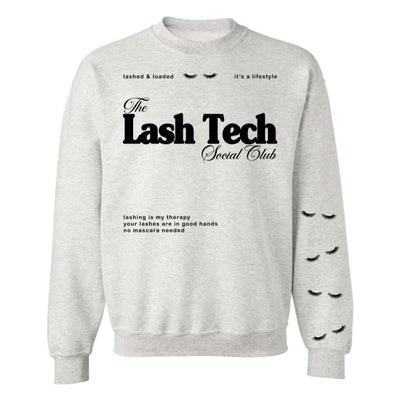 ‘Lash Tech Social Club' Crewneck Sweatshirt - United Monograms