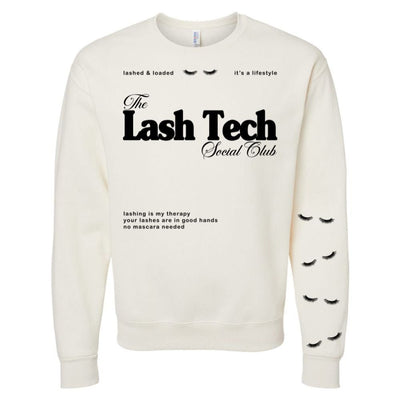‘Lash Tech Social Club' Crewneck Sweatshirt - United Monograms