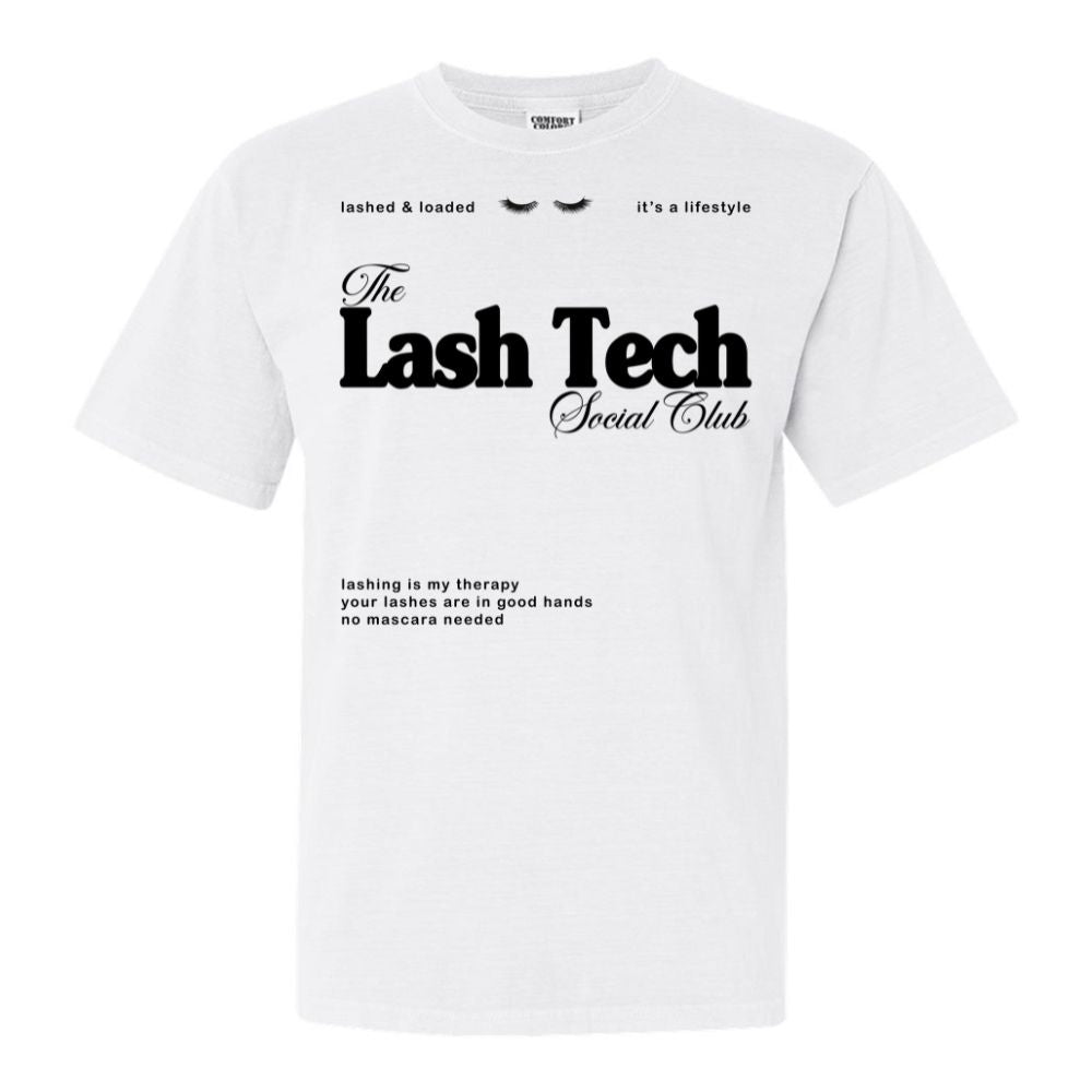 'Lash Tech Social Club' T-Shirt - United Monograms