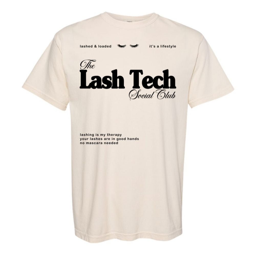 'Lash Tech Social Club' T-Shirt - United Monograms