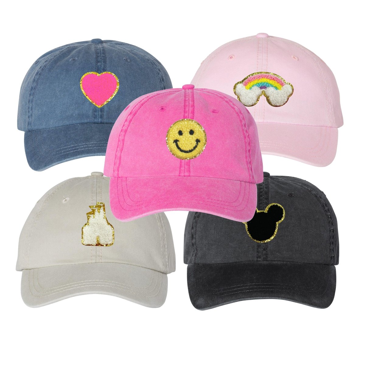 Letter Patch Icon Baseball Hat - United Monograms