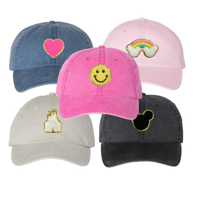 Letter Patch Icon Baseball Hat - United Monograms