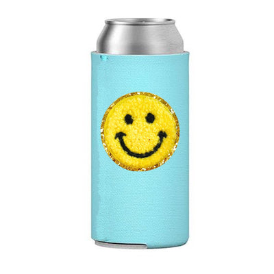 Letter Patch Icon Slim Can Koozie - United Monograms