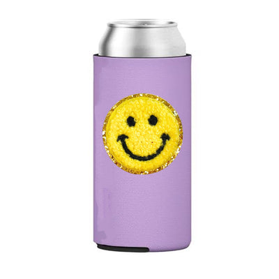 Letter Patch Icon Slim Can Koozie - United Monograms