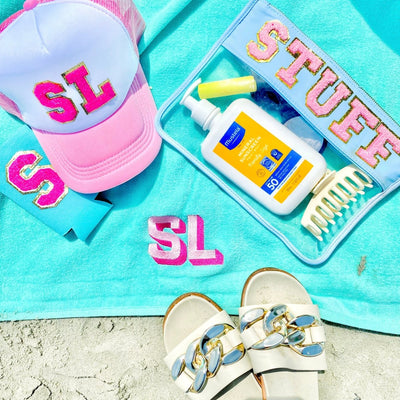 Letter Patch Trucker Hat - United Monograms