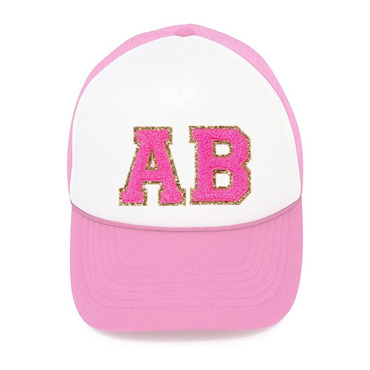 Letter Patch Trucker Hat - United Monograms