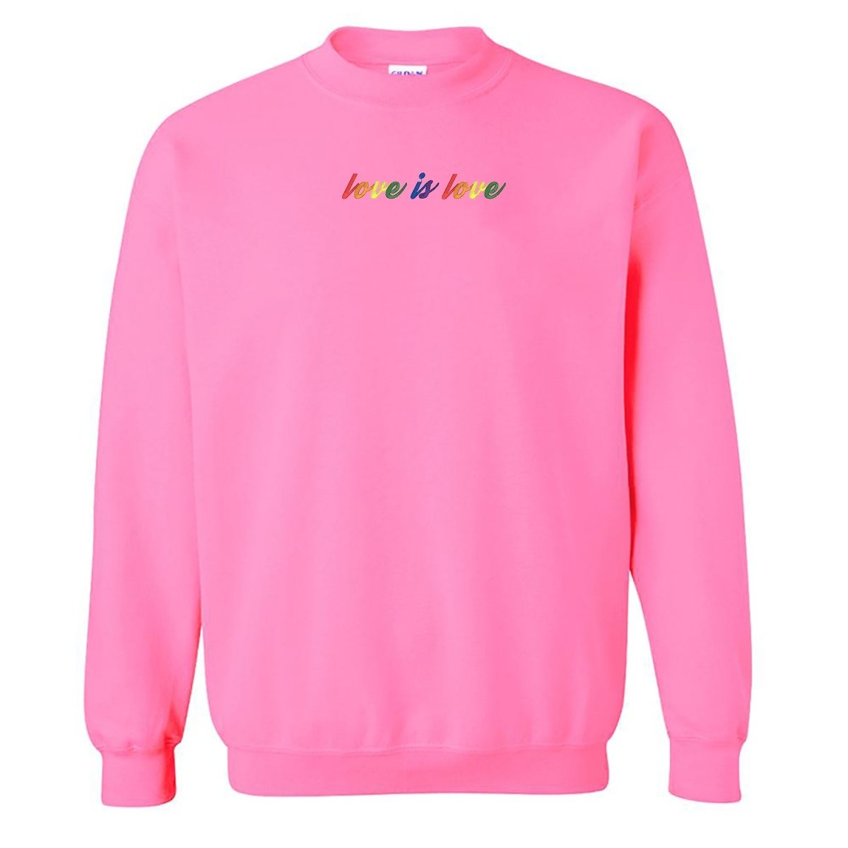 'Love is Love' Crewneck Sweatshirt - United Monograms