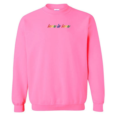 'Love is Love' Crewneck Sweatshirt - United Monograms