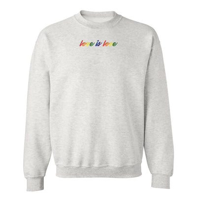 'Love is Love' Crewneck Sweatshirt - United Monograms