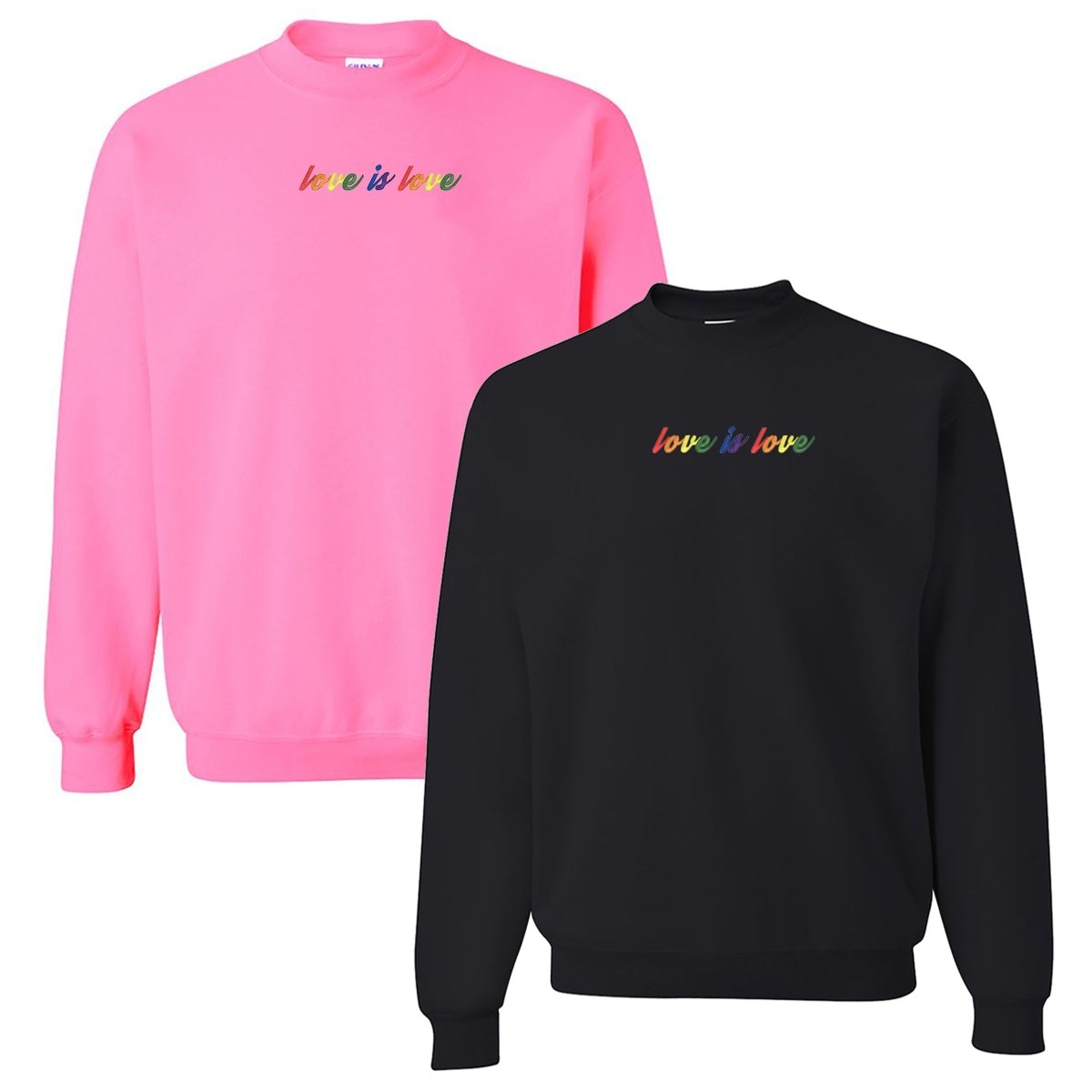 'Love is Love' Crewneck Sweatshirt - United Monograms