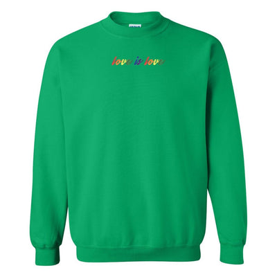 'Love is Love' Crewneck Sweatshirt - United Monograms