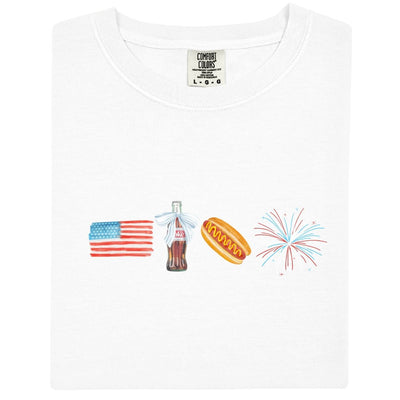 Make It Yours™ 'All - American Cookout' Boxy Tee - United Monograms