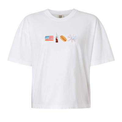 Make It Yours™ 'All - American Cookout' Boxy Tee - United Monograms