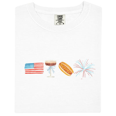 Make It Yours™ 'All - American Cookout' Boxy Tee - United Monograms