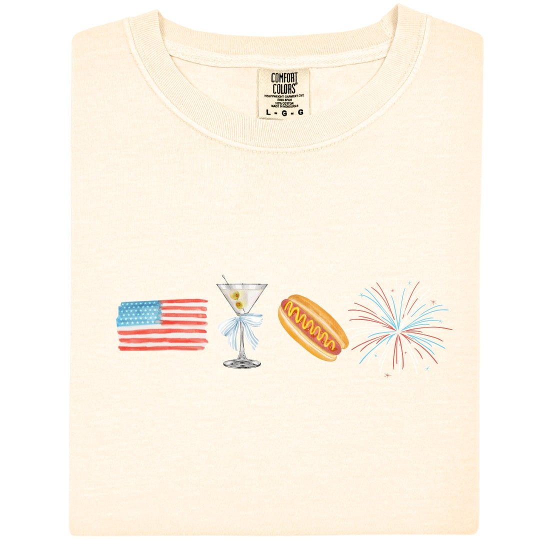 Make It Yours™ 'All - American Cookout' Boxy Tee - United Monograms