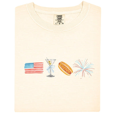 Make It Yours™ 'All - American Cookout' Boxy Tee - United Monograms