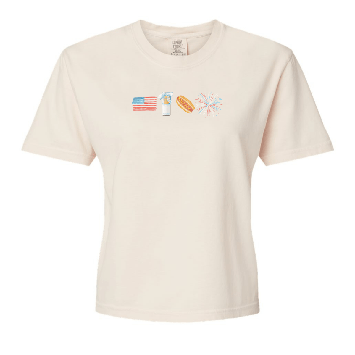Make It Yours™ 'All - American Cookout' Boxy Tee - United Monograms