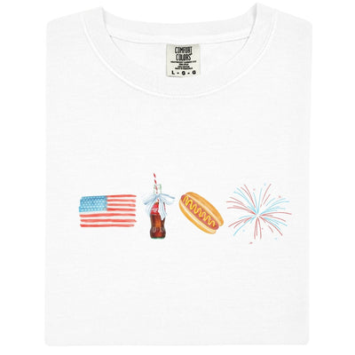 Make It Yours™ 'All - American Cookout' Boxy Tee - United Monograms