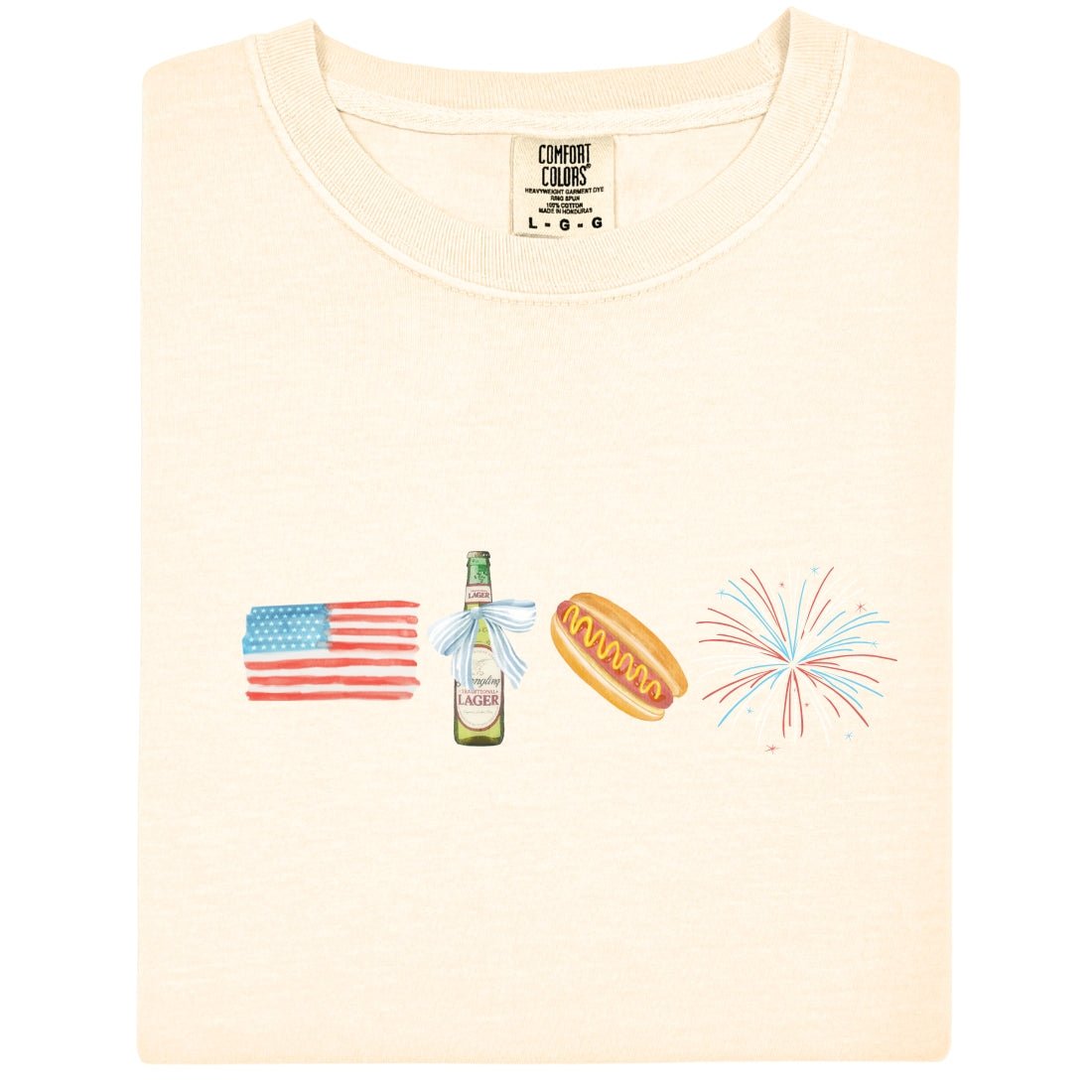 Make It Yours™ 'All - American Cookout' Boxy Tee - United Monograms