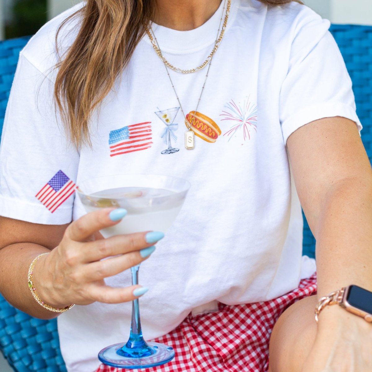 Make It Yours™ 'All - American Cookout' Boxy Tee - United Monograms