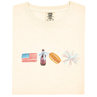 Make It Yours™ 'All - American Cookout' Boxy Tee - United Monograms