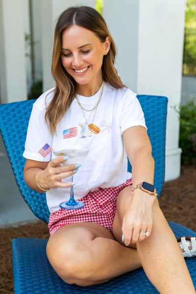 Make It Yours™ 'All - American Cookout' Boxy Tee - United Monograms