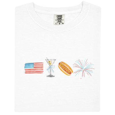Make It Yours™ 'All - American Cookout' Boxy Tee - United Monograms
