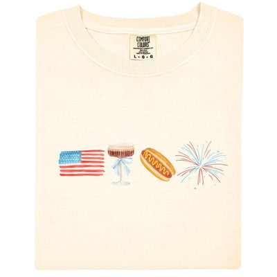 Make It Yours™ 'All - American Cookout' Boxy Tee - United Monograms