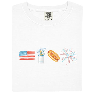 Make It Yours™ 'All - American Cookout' Boxy Tee - United Monograms